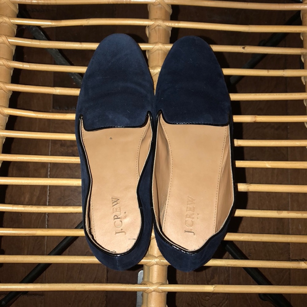 J. Crew suede loafers Size 8
